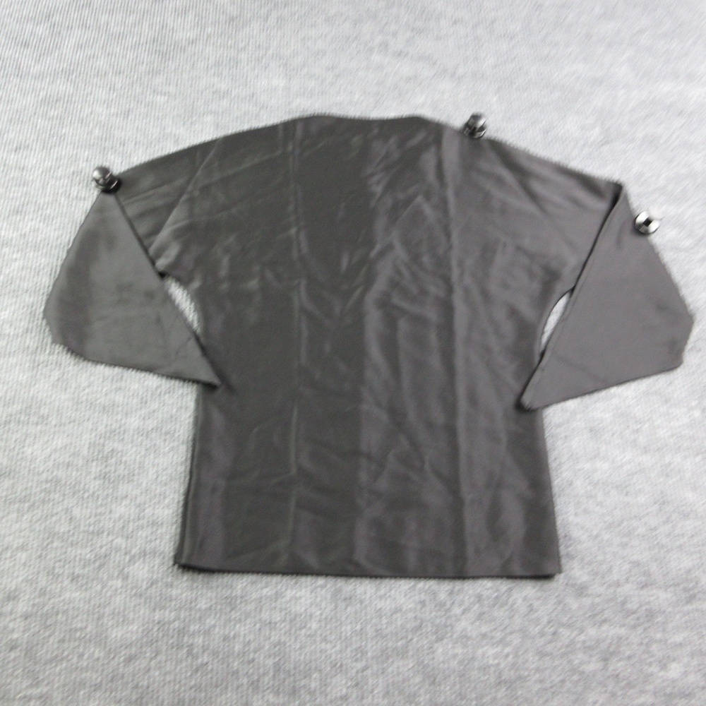 Lioness Dress Womens S Black Touch Mini Dress Satin Bell Sleeve Lined Party NWT